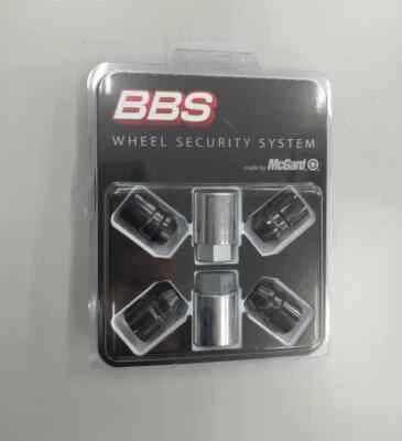 BBS genuine Wheel Security System M12x1.25 OEM PLNM125C Black New - Image 1 of 2