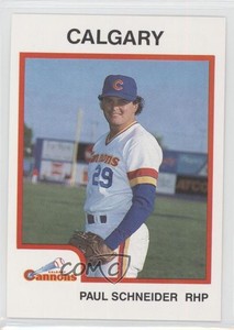 1987 ProCards Minor League Paul Schneider #2316