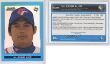 2009 Bowman Chrome WBC Prospects Blue Refractor /150 Yi-Feng Kuo #BCW56