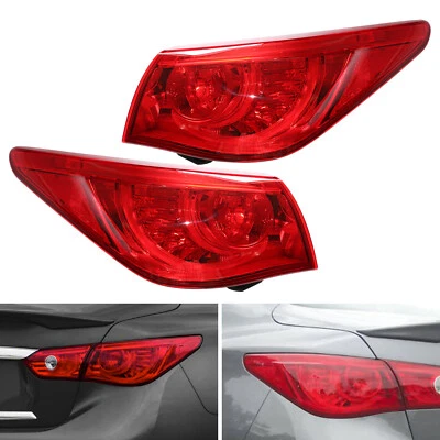 Pair Tail Lights Rear Lamps Left+Right Fit Infiniti 2014 2015 2016 2017 Q50 Q50s - Изображение 1 из 4