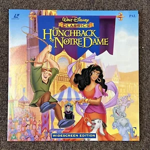 Disneys Der Glöckner von Notre Dame (1996) Laserdisc PAL UK BREITBILD - Bild 1 von 2