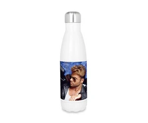 Borraccia George Michael - Fiaschetta Acciaio Inox 500ml - Idea Regalo Ventaglio - Foto 1 di 2