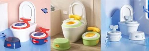 3in1 Töpfchen Lerntöpfchen Kindertoilette Toilettentrainer Kinder Sitz Klobrille - Bild 1 von 10