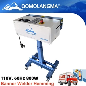 Semi-Automatic Banner Welder Hemming System Vinyl Fabric Sewing Taping 110V - Picture 1 of 13