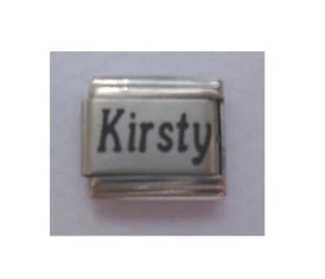 9mm Italian Charms Names Name Kirsty - Picture 1 of 1