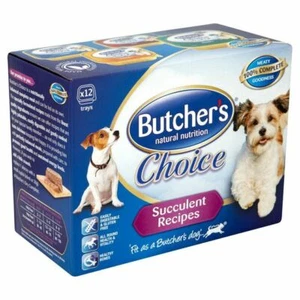 Butcher's Choice Succulent Meat Variety 12 x 150g (PACK OF 6) - Picture 1 of 1