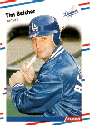 1988 Fleer #509 Tim Belcher - Image 1 of 2