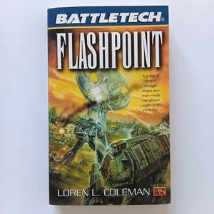 Battletech Flashpoint, Loren L. Coleman, 2001 RoC Penguin Book - Bild 1 von 4
