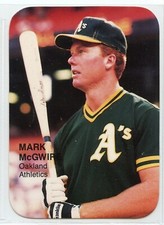 1988 Press Box Collector's Choices Of The 80's - #15 - Mark McGwire - A's