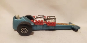 Vintage MATCHBOX Superfast No.64 Slingshot Blue Dragster 1971 Lesney - England - Picture 1 of 9