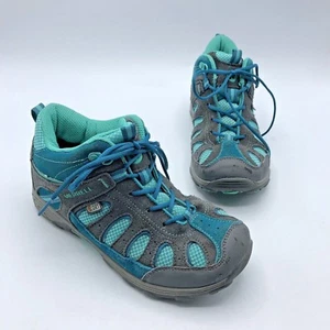 Merrell 0614 Select Dry Jungen Wanderschuh blau Größe US 4 gebraucht - Bild 1 von 12