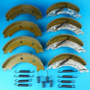 2 Axle Sets of 200x50 KNOTT Type Trailer Brake Shoes for HB505 IFOR WILLIAMS - Picture 1 of 2