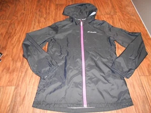 NEW Columbia girls jacket size L large 14 / 16 coat hood lightweight - Picture 1 of 4