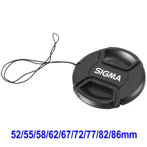 52mm 55mm 58mm 62mm 67mm 72mm 77mm 82mm 86mm Front Lens Cap Cover for Sigma Rope - Picture 1 of 5