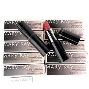 Mary Kay Creme Lipstick - PICK YOUR COLOR - Black Tube In Pink Box Discontinued - Picture 1 of 55