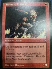 x1  Keeper of Kookus FREE SHIPPING MTG EDH