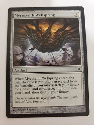 MTG Magic The Gathering Card Mycosynth WellspringNew Phyrexia Artifact - Image 1 of 2