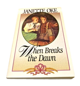 VTG "When Breaks the Dawn" by Janette Oke, Paperback Book - Imagen 1 de 15