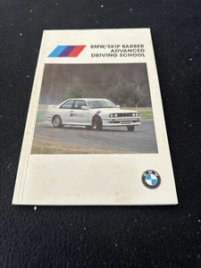 Libro de escuela de conducción BMW Skip Barber 1987-1988 E30 M3 325 folleto detallado de rendimiento - Imagen 1 de 12