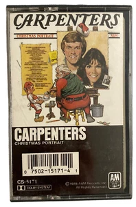 Carpenters Christmas Portrait Dolby System Cassette A&M Records (Not Tested) - Picture 1 of 12
