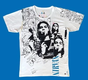 Vintage Ringspun x Nirvana Icon 'Kurt Cobain' Grunge Band T-Shirt - P2P: 20" - Picture 1 of 14