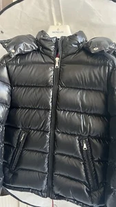 $1030 Moncler Kid's Boy's Black Maya Puffer Jacket Coat Size 12 - Picture 1 of 11