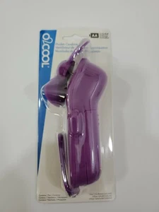 o2 cool Pocket Fan carabiner purple  - Picture 1 of 2
