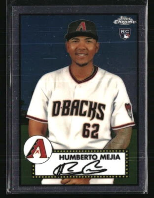 Humberto Mejia 2021 Topps Chrome Platinum Anniversary RC #136 Baseball Card - Image 1 of 2