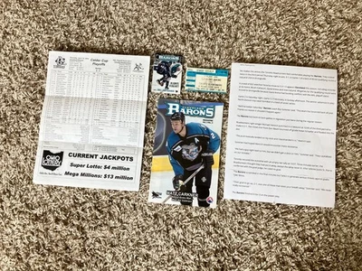 Cleveland Barons Toronto Roadrunners AHL Playoffs Program Ticket 2004 Calder Cup - Image 1 of 4