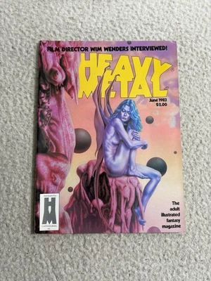 Vintage Heavy Metal Magazine #75 June 1983 - Image 1 of 2