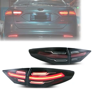 LED Tail Lights for Ford Fusion 2013-2016 2019 2020 Mondeo Rear Lamps Assembly - Foto 1 di 5