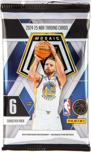 2024-25 Panini Mosaic Basketball Trading Cards Blaster Box - Bild 1 von 2