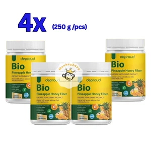 4X Deproud Bio Fiber Pineapple Honey Drink Dietary Healthy - Picture 1 of 14