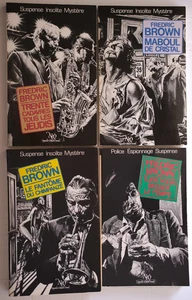 12 livres mystère Fredric Brown en français! Collecte complète NeO mystery books - Picture 1 of 9