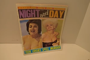 1964 Night and Day Magazine - December 1964 Pin up Pulp Magazine -C107-25 - Picture 1 of 6
