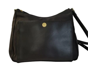 Calvin Klein Umhängetasche schwarz Kunstleder Reißverschluss - Bild 1 von 8