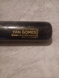 Yan Gomes Game Used Cracked Bat Chicago Cubs - Picture 1 of 12