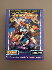 Jeu Black Tiger Amstrad CPC 6128 664 Disk Capcom - Afbeelding 1 van 12