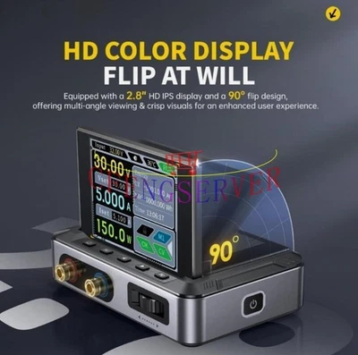 Portable Lab DC Power Supply CNC Adjustable 30V 5A 150W Digital PD QC DPS-150 - Image 1 of 4