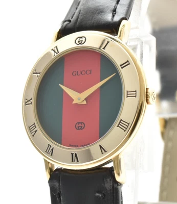 Reloj de cuarzo para mujer vintage [casi como nuevo] GUCCI 3000L línea jerez de JAPÓN Foto 1 de 4