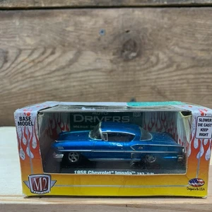 M2 Machines, Auto-Drivers, 1958 Chevrolet Impala 283, 11-05, 1:64 Scale, NIB - Picture 1 of 7