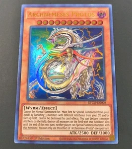 Yu-Gi-Oh! Archnemeses Protos Ultra Rara ETCO-EN008 1° Edizione NM - Foto 1 di 1