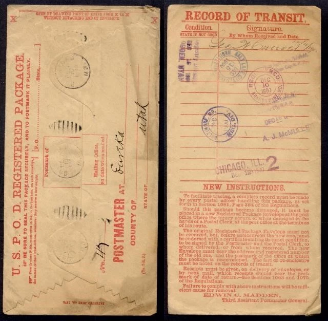 USA USPOD REG PACKAGE 1900 DE/UTAH - Image 1 of 1