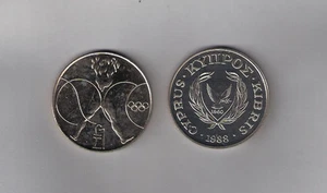 JUEGOS OLÍMPICOS DE SEÚL COREA 1988 1 LIBRA BRILLANTE UNC. y MONEDA PERFECTA - Imagen 1 de 1
