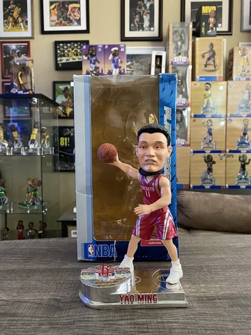 Yao Ming Houston Rockets Platinum Series Bobblehead Cover
