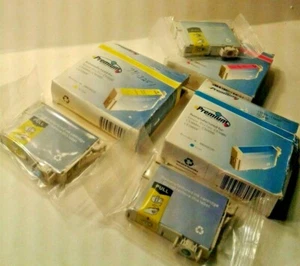 PREMIUM REMANUFACTURED INK FOR EPSON COLOR CX5000/CX6000/CX7000 (3) SEALED - Picture 1 of 5