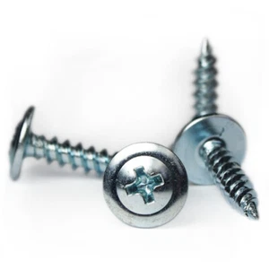 Blechschrauben Linsenkopf mit Bund Karosserieschrauben Kreuzschlitz Ø 3,5-4,2 mm - Bild 1 von 5