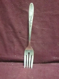 Alvin Sterling STAR BLOSSOM salad fork 6 5/8" 36g  No Mono   - Picture 1 of 4