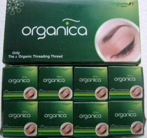 Organica Eyebrow Hair Remover Cotton Threading Organic Threads -8 Spool X 300 m - Picture 1 of 1
