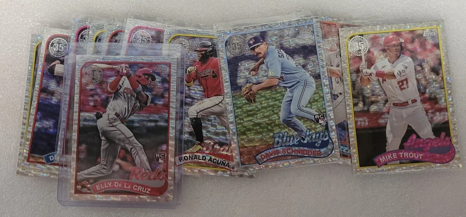 2024 TOPPS SERIES 2 MEGA BOX SILVERBOARD 35TH ANNIVERSARY INSERT - Image 1 of 1